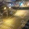 В Москве мотоциклист снёс пешехода, перебегавшего дорогу на красный