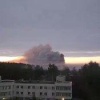 Сегодня утром в Парголово пожар уничтожил частный дом с мансардой.