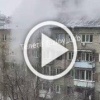 На Мира в пятиэтажке произошел пожар