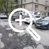 В Екатеринбурге на улице Народной воли, у Шарташского рынка проезжая часть выглядит как после бомбардировки.