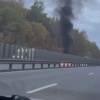 На трассе Ачинск – Красноярск, в районе Тарутино, загорелся автомобиль Город...