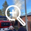 Сегодня рано утром загорелся частный дом по адресу...