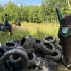 Конная экомилиция вышла на патрули в Ленобласти