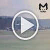 Момент жёсткой посадки Ан-24 в Киренске. После...