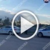 Еще кадры с места массовой аварии в Подмосковье, в которой погиб пожилой мужчина.