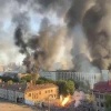 В Киеве не утихают пожары после прилетов 