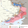 Карта боевых действий в зоне СВО на 18 августа