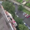 В Москве ебанько мыла окна на высоте 12 этажей