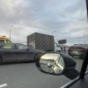 На западе Москвы в аварию попал спорткар.
