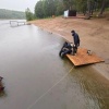 Водолазы спасательного отряда очистили дно озера Айдашка в Ачинском округе