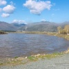 Уровень воды в реке Абакан повышается