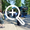Очевидцы сообщили о наезде автобуса на пешехода в Кемерове