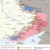 Карта боевых действий в зоне СВО на 9 июля