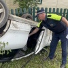 Очередное ДТП с переворотом произошло в Тугулымском районе: погиб пассажир В...