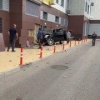 В ЖК на Барвихинской улице автомобиль протаранил фасад здания 🇷🇺 Источник: ЧП...