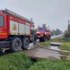 Накануне в Иланском загорелся бревенчатый гараж В Иланском накануне произошёл...