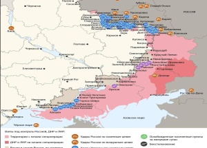 Карта боевых действий в зоне СВО на 28 августа 2026 года