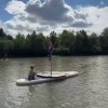 Новосибирские гимнастки устроили эффектное шоу прямо на воде