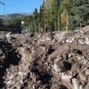 Так в Ялте затопило троллейбусный парк