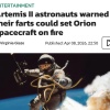 Пердунов в космонавты не возьмут — экипаж Artemis II рассказал, что пук на космическом корабле может привести к пожару.