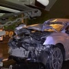 Легковушка залетела под самосвал в Новосибирске