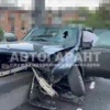 ❗️ «Ниссан» влетел в бордюрный камень во Владивостоке