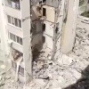 «Пи***. Там просто весь подъезд рухнул на***. Я такое в жизни не видел. Это просто жопа, там люди, конечно же».