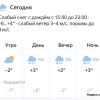 Сегодня в Оренбуржье ожидаются снег с дождем с 15:00 до...