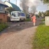 В Киселевске произошел взрыв газа — загорелся дом, один человек госпитализирован в тяжелом состоянии.