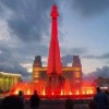 Фонтан под ракетой «Восток» обновили на ВДНХ ко Дню города.