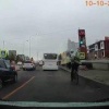 В Воронеже автобус насмерть сбил велосипедиста, который выехал под колёса. На...