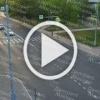 Жёсткая авария произошла на Ферганской улице в Москве....