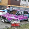 Вот такой интересный автомобиль разъезжал вчера днем по Таштаголу, пока не...
