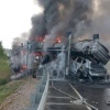 🔥Автовоз из Владивостока с десятком машин сгорел на трассе в результате...
