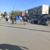 В Новосибирске был замечен лыжник, который немного опоздал с сезоном.. 🌇...