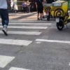 Курьера с блатными номерами заметили в Москве.