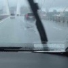 🌁На Золотом мосту в сторону центра сильно размыло асфальт, в некоторых местах...