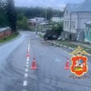 В Сергиевом Посаде «Тойоту» с шестью молодыми парнями занесло на скорости и намотало на столб.