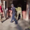 В Львове военный напал на женщину, которая не давала ему взломать дверь подъезда