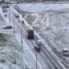 «Всё, п****ц, понесло» В красноярском Солнечном на улице Славы КамАЗ не смог...