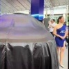 Во время презентации нового Ford шоу украл КОТ. Пушистый проснулся прямо под машиной и стал главным героем вечера.