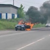 Очередное возгорание автомобиля в Ачинске Причина пока неизвестна 🇷🇺...