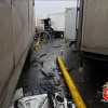 Под Первоуральском столкнулись восемь грузовиков