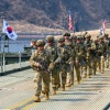 Действующие совместные учения Республики Корея и США сократятся вдвое после слов Трампа, пишет KBS.