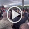 «Убийства за кашу»: россияне подрались из-за бесплатной гречневой каши у «Поезда Победы»