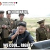 Трамп внезапно стал подкатывать к Ким Чен Ыну и постить с ним дружеские мемы