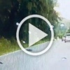 Видео столкновения Лады и мотоцикла публикует...