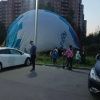 В Дмитрове накануне воздушный шар приземлился прямо в кусты недалеко от...
