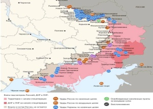 Карта боевых действий в зоне СВО на 21 июля 2026 года По данным Минобороны,...