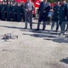 БПЛА врезался в пожарную машину в Уфе во время смотра техники перед и.о. мэра. Никто не пострадал.